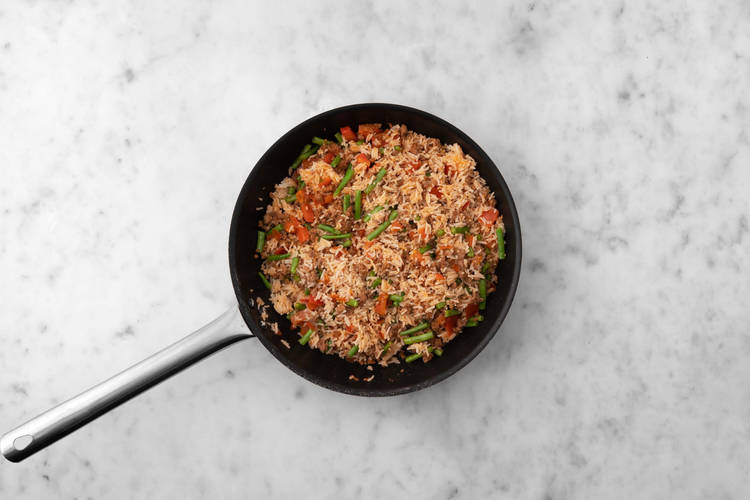 Combine your Pilaf