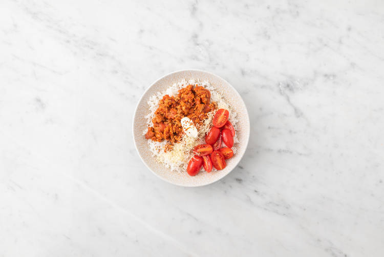 Assemble your Burrito Bowl