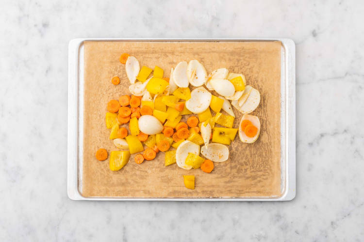 Roast veggies