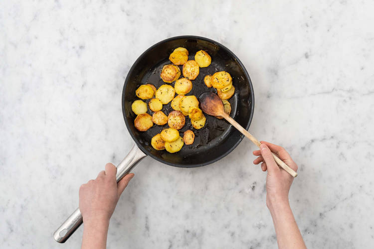 Rissoler les pommes de terre