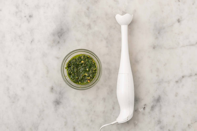 Faire le pesto