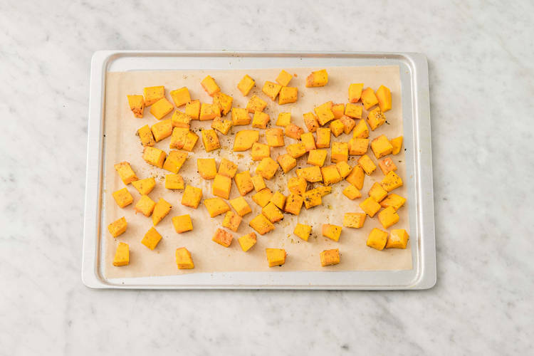 Enfourner le butternut