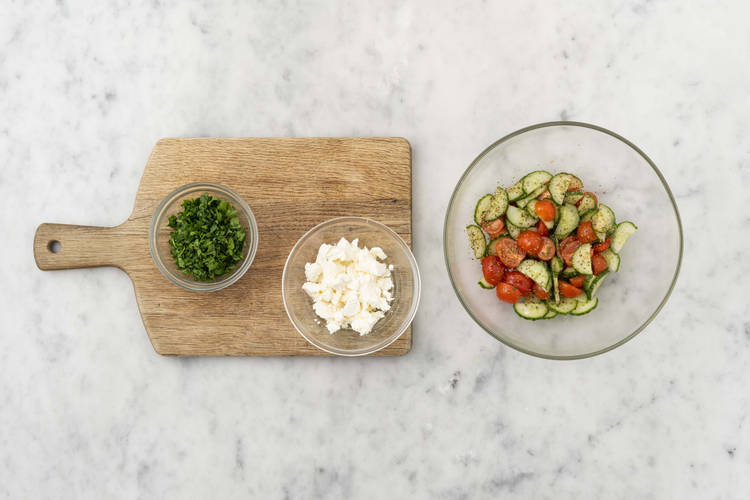 Assaisonner la salade