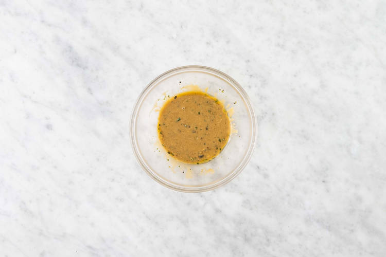 Faire la vinaigrette