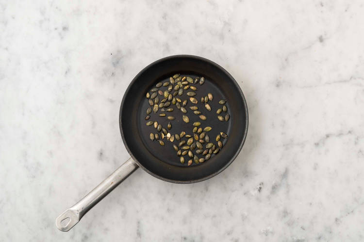 Torréfier les graines