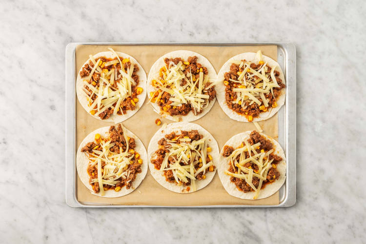 Enfourner les tostadas