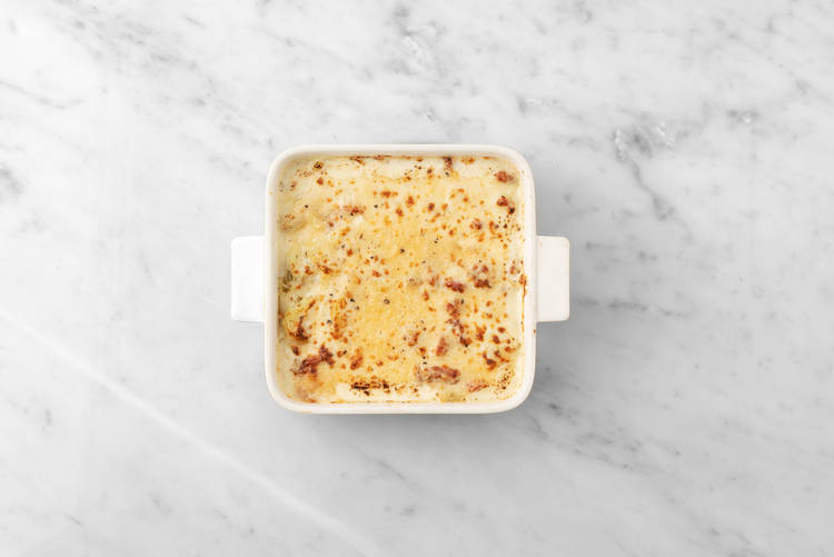 Assembler le gratin