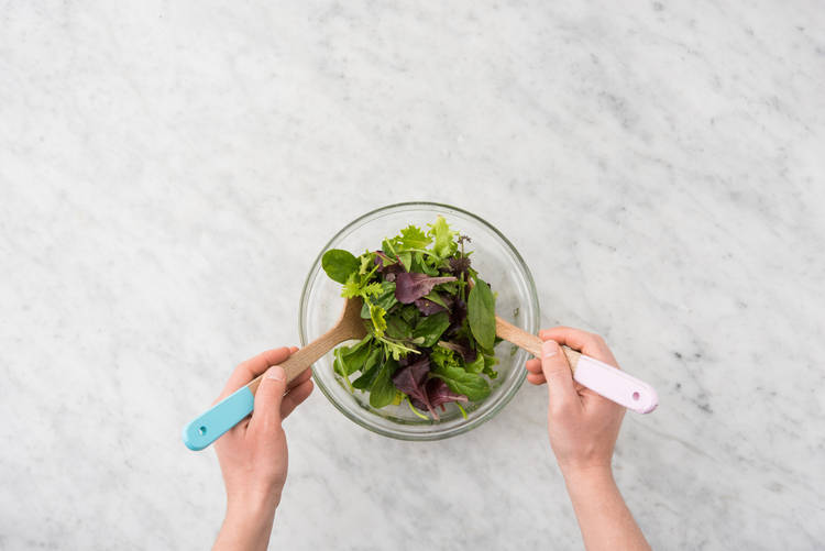 Assaisonner la salade