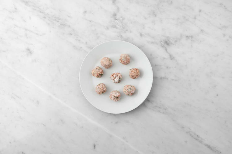 Faire les boulettes