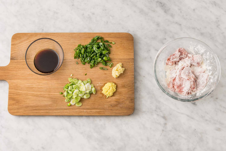 Préparer les garnitures