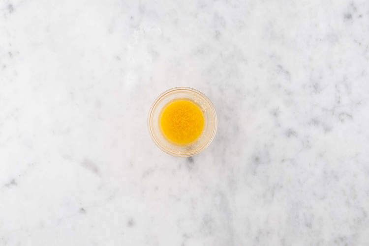 Prep and make garlic butter