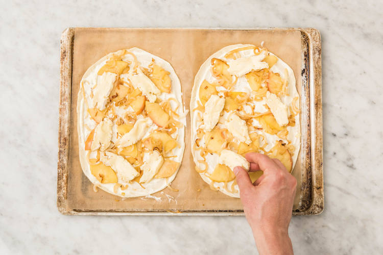 Préparer la flammekueche