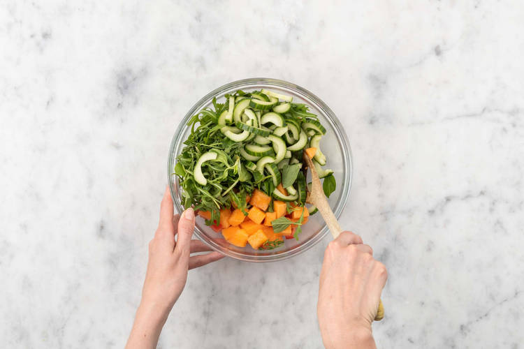 Assaisonner la salade