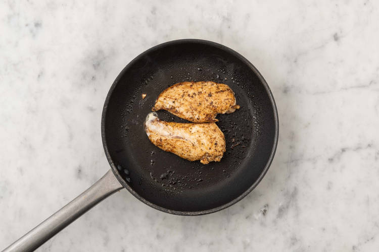 Cuire le poulet