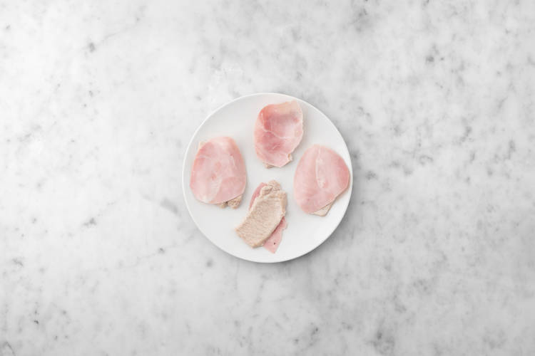 Tagliare gli ingredienti