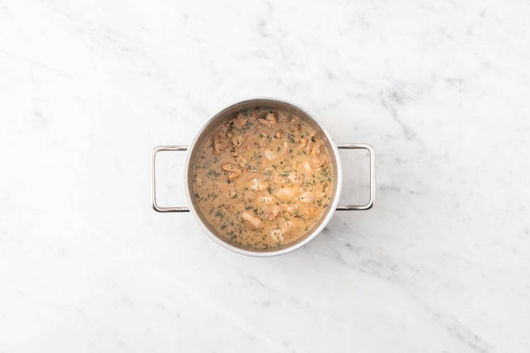 Prepara al salsa