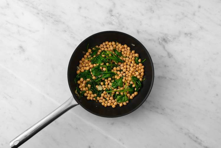 Cocina las espinacas