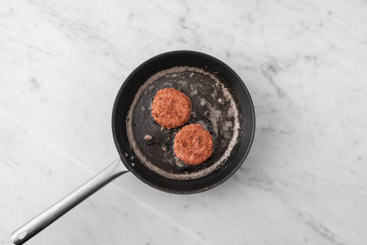Cook patties