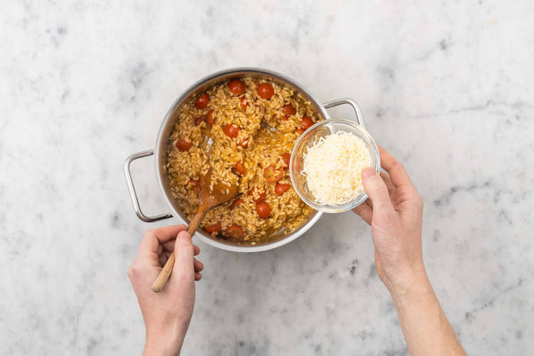 Risotto vollenden
