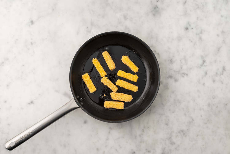 Grigliare la polenta