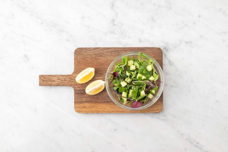 Prepara la ensalada