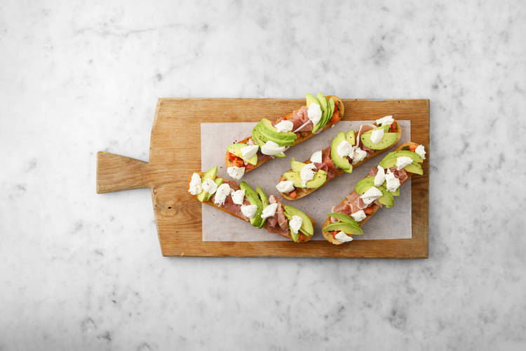 Toast beleggen