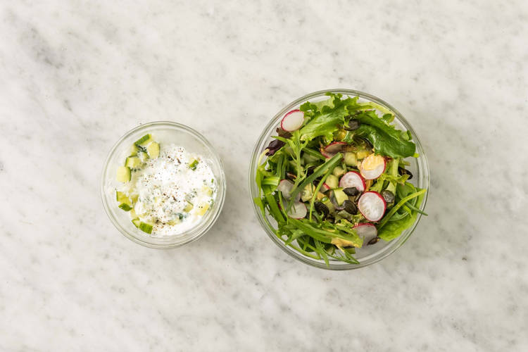 Blanda sallad