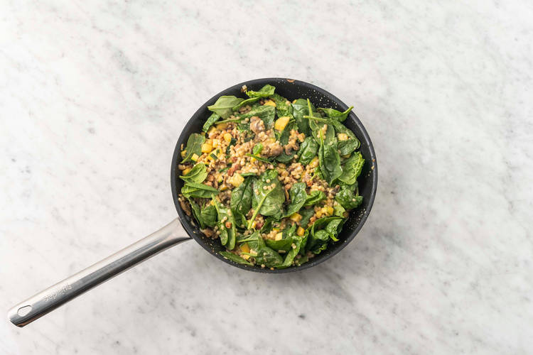 Tilsæt creme fraiche