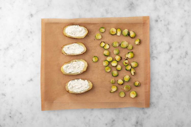 Stuff and bake potatoes