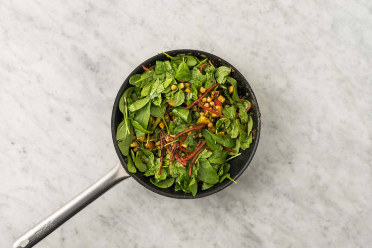 Ajouter les épinards