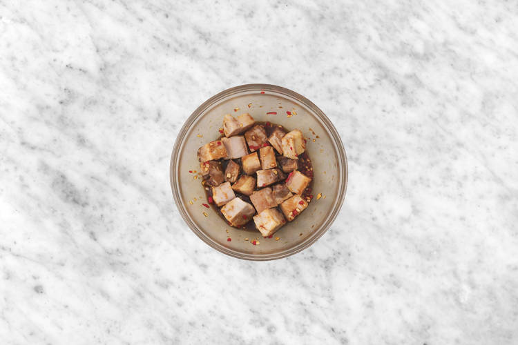 Mariner la poitrine de porc