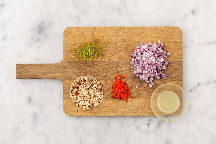 Préparer les aromates