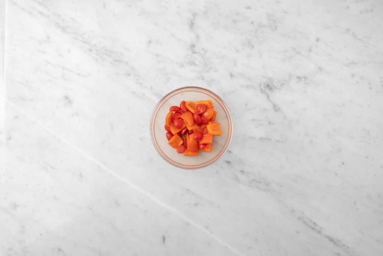 Mariner les légumes