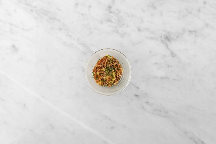 Make crispy shallot topping