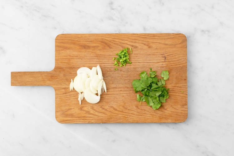 Prepara los ingredientes