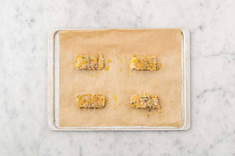 Disporre il merluzzo