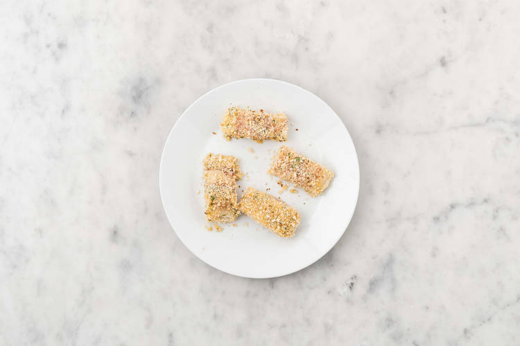 Impanare il merluzzo