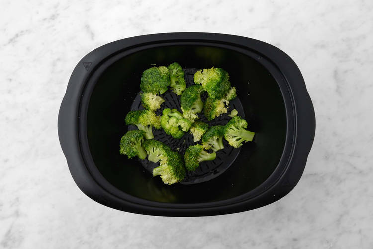 Cuire le brocoli vapeur
