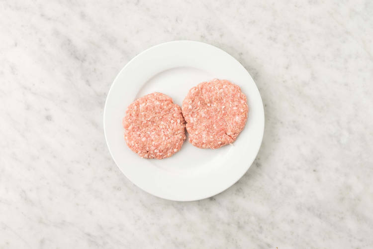 Make burger patties