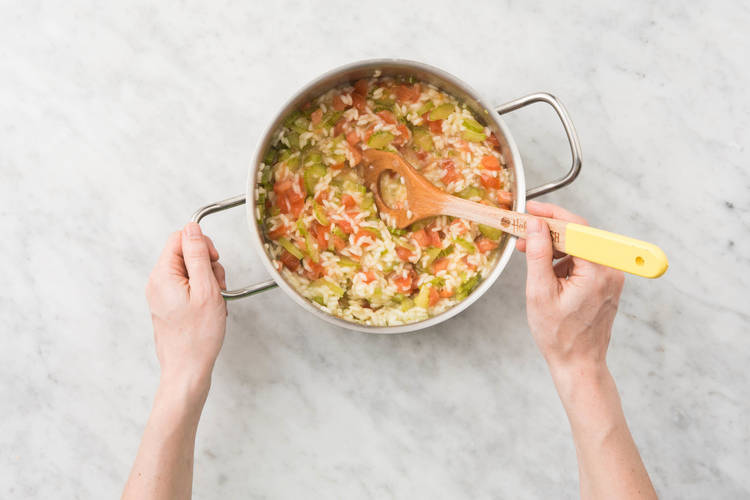 Apprêter le risotto