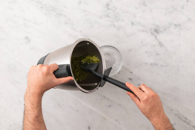 Pesto zubereiten