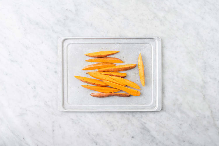 Rôtir les patates douces