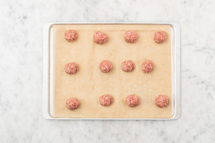 Make meatballs