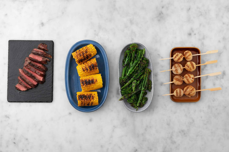 Griller le broccolini