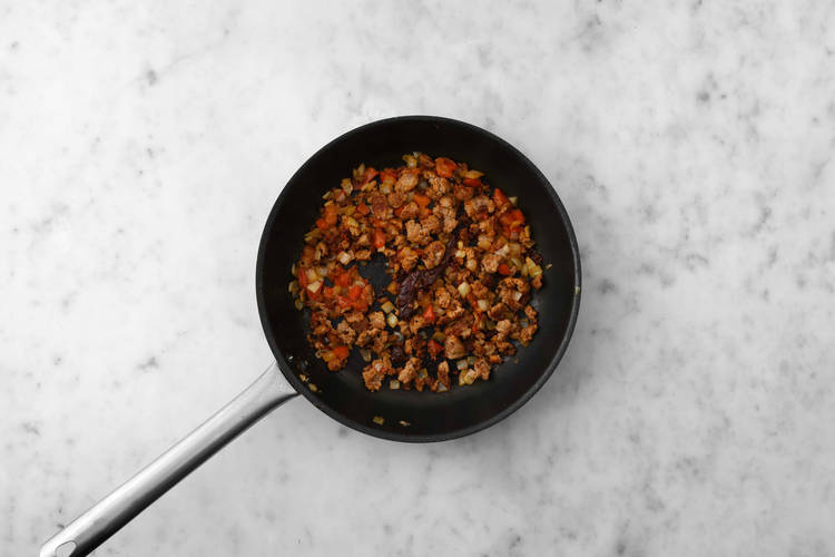 Prepara y saltea las verduras