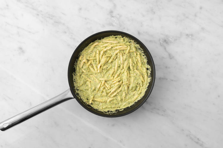 Mantecare gli strozzapreti