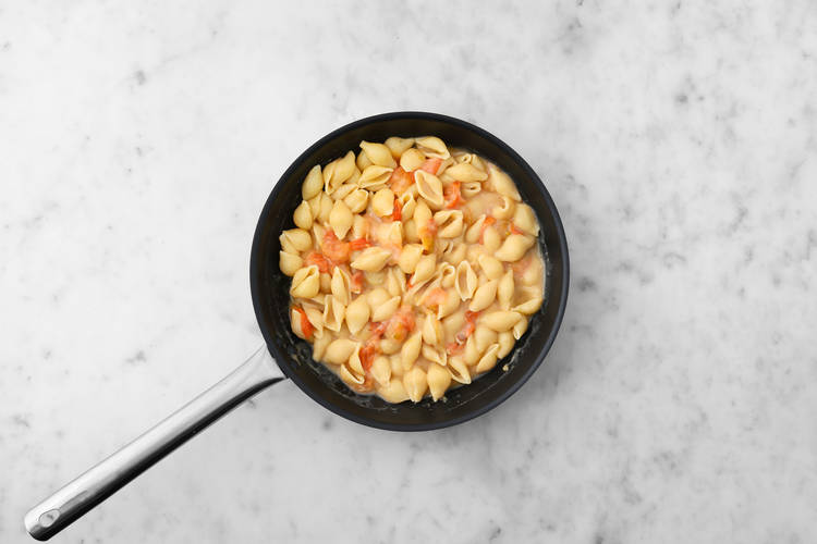 Mantecare le conchiglie