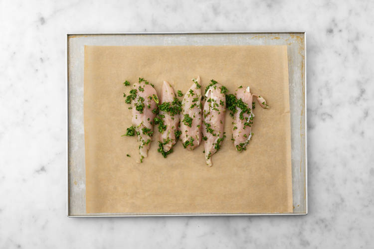 Cuocere il pollo