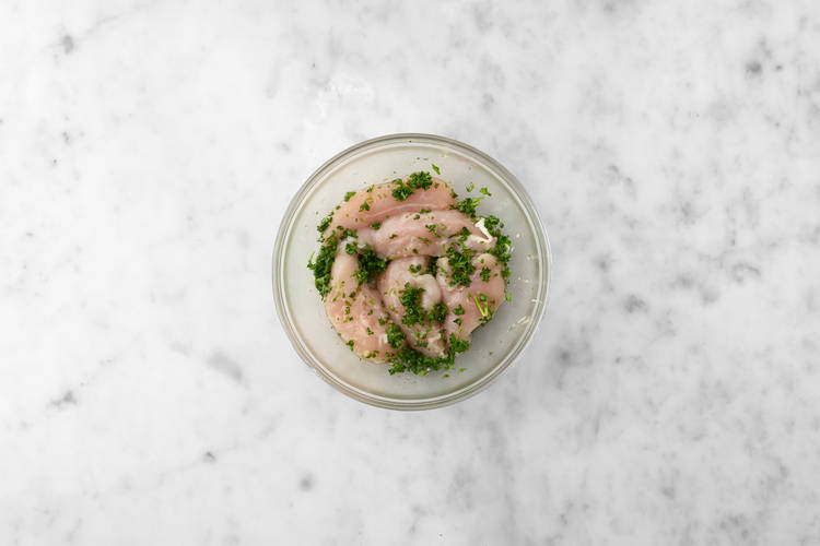 Preparare il pollo