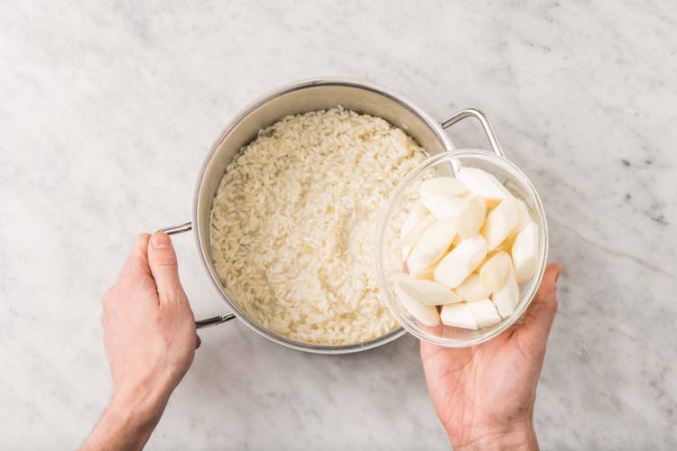 Risotto kochen